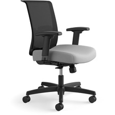 Task Chair, Mesh, Synchro-Tilt, 27-3/4"x27-1/2"x42", Frost