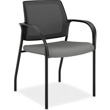 Stacking Chair, w/Glides, 25"x21-3/4"x33-1/2", Frost Seat