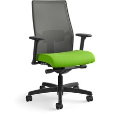 Task Chair, Mesh Back, 27"x28-1/2"x44-1/2", CCL/Pear/Black