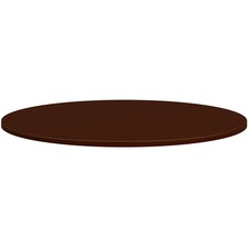 Top, Round, f/Mod Conference Table, 48"Dia, Mahogany