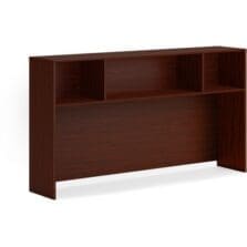 Hutch, No Doors, 72"x14"x39-1/4", Mahogany