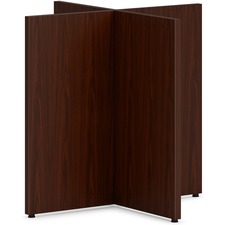 X-Base, f/Mod 48" Round Top, 28"H, Mahogany