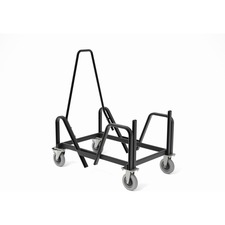 Seating Mobile Cart, 21"x34-1/4"x36", Black