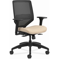 Task Chair Mesh, 29-1/2"x29-1/2"x41-3/4", Putty Seat