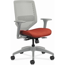 Task Chair, ReActiv, 29-1/2"x29-1/2"x41-3/4", Bittersweet Seat