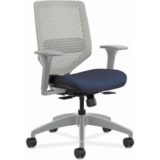 Task Chair, ReActiv, 29-3/4"x29"x42", Titanium Back/MD