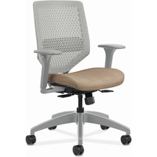 Task Chair, ReActiv, 29-1/2"x29-1/2"x41-3/4", Putty Seat