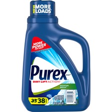 Laundry Detergent, Liquid, Purex, 50oz, 6/CT, Mountain Breeze