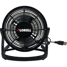 Fan, Metal, USB-Powered, Tilt-adjustable, 5.75"x3.78"x5.74", BK