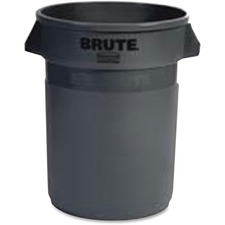 Brute Container, 32 Gal, Black