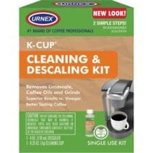 Cleaning Kit, f/Single-Cup Brewer, w/Descaler/0.25oz Cup, WE
