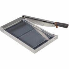 Trimmer,Paper, 25-Sht Cap, 12"Cut Length, Gray