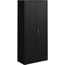 Storage Cabinet, 4 Shelves, 180 lb/Shelf, 30"x15"x66", Black