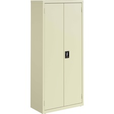 Storage Cabinet, 4 Shelves, 180 lb/Shelf, 30"x15"x66", Putty