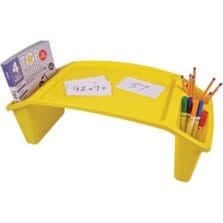 Tray, f/Kids, Antimicrobial, 3 Pockets, 23.35"x12"x8.5", YW