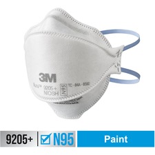 Face Mask, N95 Respirator, Adult, 20/PK, White