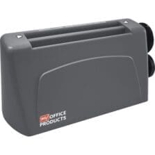 Sheet Folder, Half-Folds/Letter-Folds, 14-1/4"x6-3/4"x7", Gray