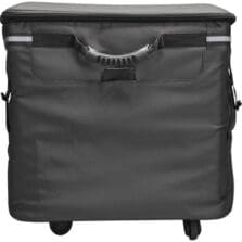 Transporter Bottom Case, w/Wheels, 26"x1-3/4"x20-1/2", BK
