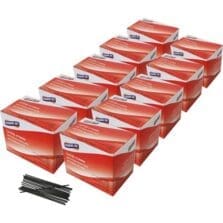 Stirrer, Single Tube, Unwrapped, 5-1/2"L, 1000/BX, 10BX/CT, BK