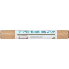 Cushion Wrap, Honeycomb, Die-cut, 13"x18-1/2', 6 Rolls/PK, Brown