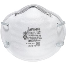 Particulate Respirator, N95, 2/PK, 12PK/CT, White