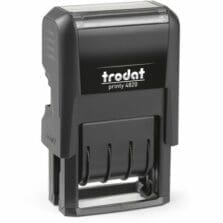 Date Stamp, Self-Inking, 4-Year Band, 3/8"x1-5/8", Black