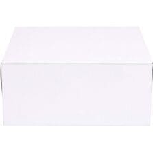 Bakery Box, w/Lock Corner, CRB, 9"x9"x4", 200/CT, White
