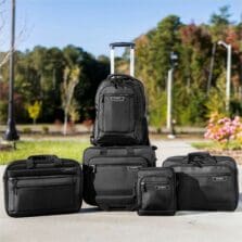 Briefcase, SmartSleeve, Handles/Strap, Polyester, BK