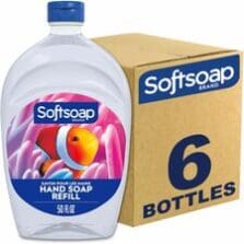 Hand Soap, Liquid, Aquarium Design, 50 oz/1.47, 6/CT, Clear