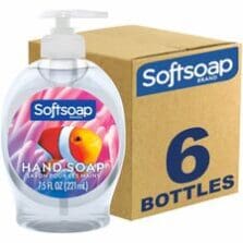Hand Soap, Liquid, Aquarium, 7.5 fl. oz, 6/CT, Clear