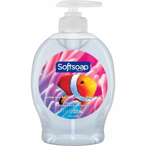 Hand Soap, Liquid, Aquarium, 7.5 fl. oz., Clear