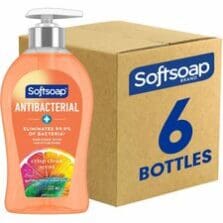 Hand Soap, Liquid, Crisp Clean, Antibac, 11.25 fl oz, 6/CT, OE
