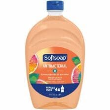Hand Soap, Liquid, Crisp Clean, Antibacterial, 50oz. Orange