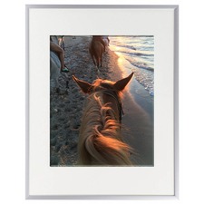 Frame, Picture, Aluminum, 11"x14", Silver