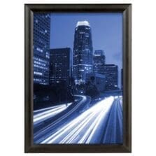 Frame, Snap, Aluminum, 1" Profile, 12"x18", Black