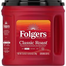 Coffee, Classic, Medium Roast, 25.9oz Canister, Brown