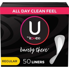 Panty Liners, Thin, Regular, Barely There, 50 Liners, WE