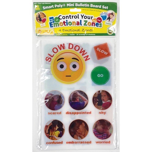Bulletin Board Set, Mini, Emotional Zone, 45-PieceSet
