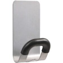 Coat Hook, Magnetic, f/Metal Surfaces, 24/CT, Gray