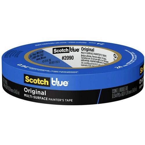 Painter's Tape, Multi Surface, 0.94"x60 Yds, Blue
