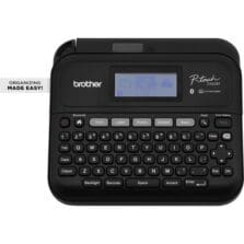 Label Maker, Bluetooth, 20mm/Sec, 7.4"x7"x2.8", BK