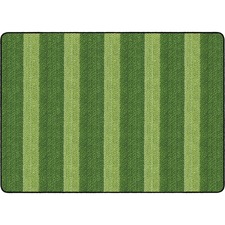Rug, Stripes, Basketweave, Rectangle, 6'x8'4", GN