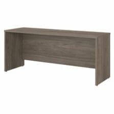 Credenza Desk, 71.1"x23.35"x29.84", Modern Hickory