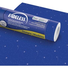 Art Paper Roll, Fadeless, 48"x50', 50 lb, Night Sky