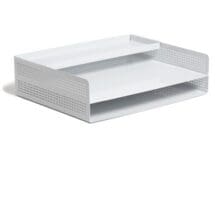 Paper Tray, Multilevel, Metal, Perforated, WE