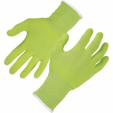 Gloves, Level A4, Cut-Resistant, Hi-Vis, 2X, 2/PR, Lime