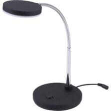 Lamp, f/Desk, LED, Gooseneck, Metal, BK