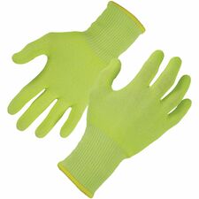 Gloves, Level A4, Cut-Resistant, Hi-Vis, S, 2/PR, Lime