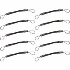 Strap, w/Modular Buckle,Scanner Belt&Hook, 10/PK, Black