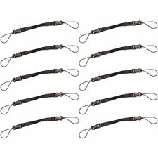 Strap, w/Modular Buckle, f/Scanner Belt&Hook, 10/PK, Black